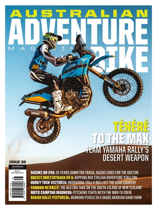 Cover image for Australian Adventure Bike
